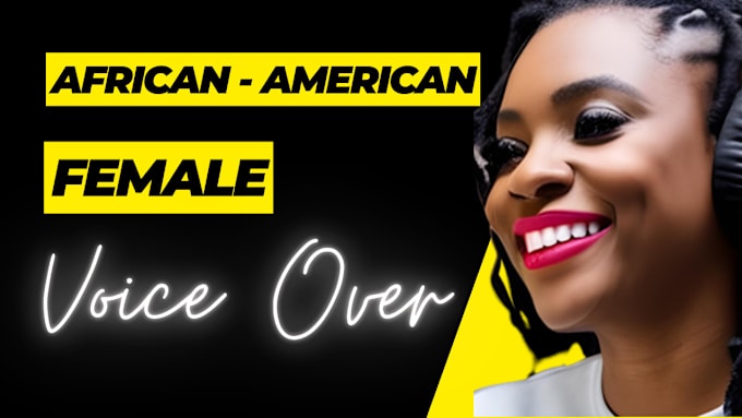 Bestseller - record an african american female voiceover