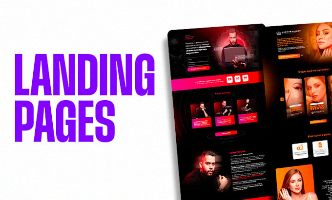 Gig Preview - Do a professional landing page or webpage design