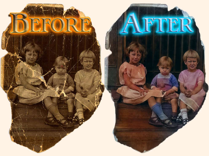 Gig Preview - Professionally restore old photos and colorize