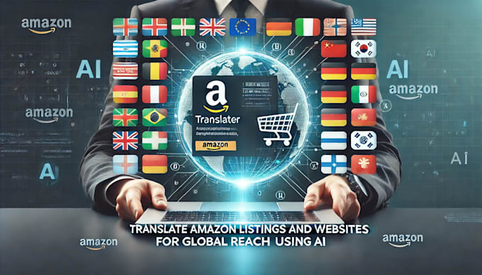 Gig Preview - Translate amazon listings and websites for global reach using ai