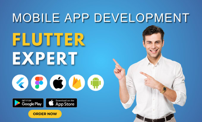 Gig Preview - Develop mobile apps using flutter for IOS and android