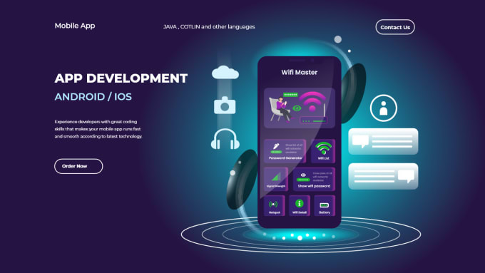 Gig Preview - Do mobile app , android app, ios app development