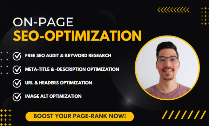 Gig Preview - Do on page SEO optimization for better google rankings