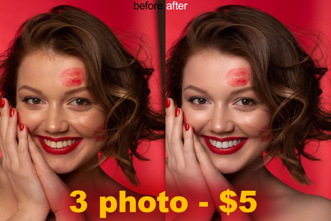 Gig Preview - Make quick and beautiful retouching of portrait photos