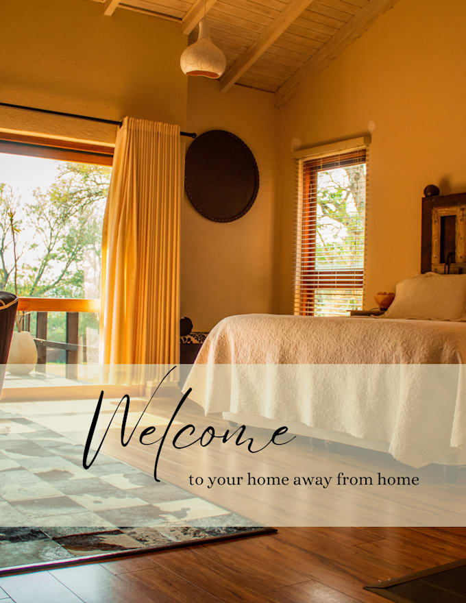 Gig Preview - Custom design welcome book for short term vacation rental, vrbo, airbnb guests