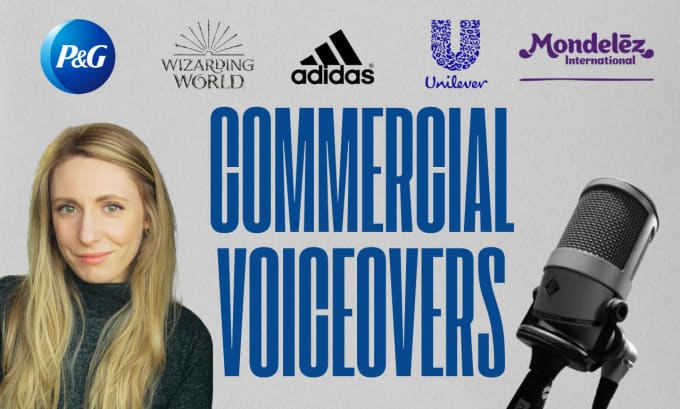 Gig Preview - Record a voiceover for your commercial