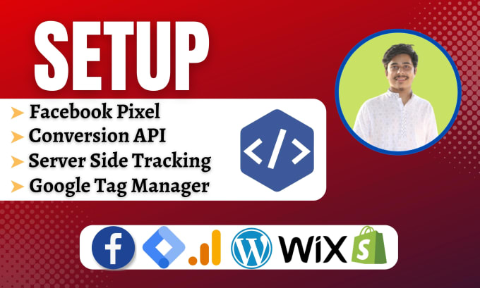 Gig Preview - Setup facebook pixel conversion API, fix pixel, ga4 ecommerce tracking by GTM