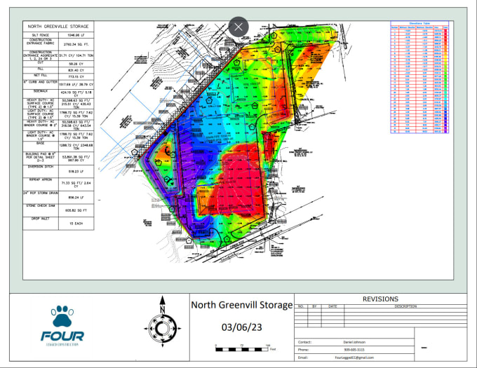 Gig Preview - Quantify earthwork and utility for bidding takeoffs