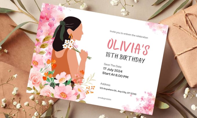 Gig Preview - Create an amazing invitation for your event