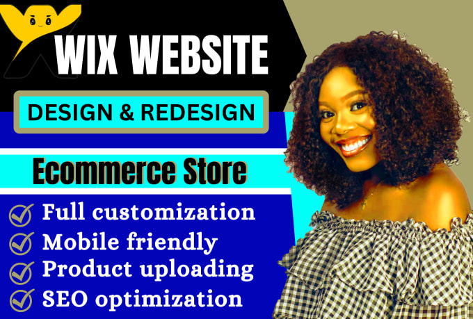 Bestseller - develop wix website design wix website redesign wix ecommere website wix SEO