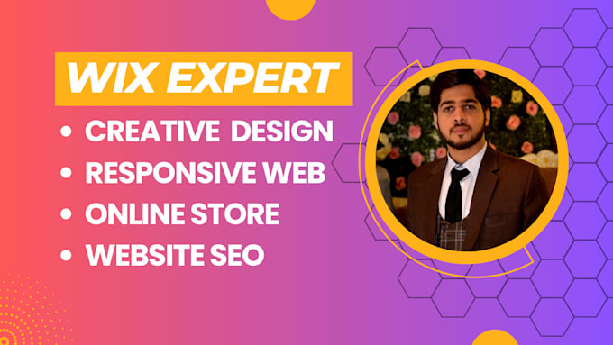 Gig Preview - Design or redesign responsive and creative wix website