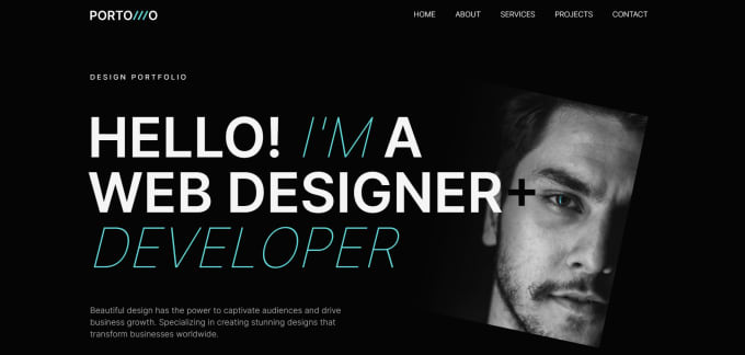 Gig Preview - Design a personal portfolio website on squarespace, pixieset with bookings