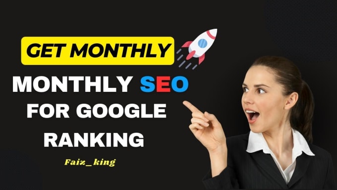 Gig Preview - Heighten your google ranking with monthly local SEO