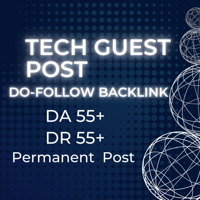 Bestseller - do high da tech guest post with authority backlinks