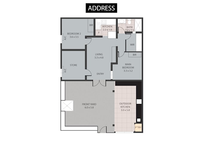 Gig Preview - Do floorplans 2d and 3d for real estate listings