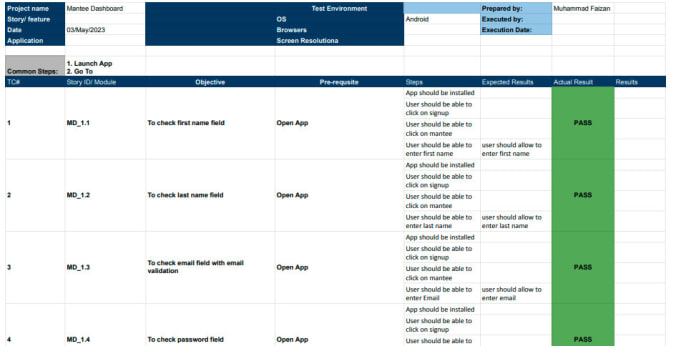 Gig Preview - Do quality assurance website, app a to z