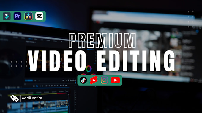 Gig Preview - Do premium video editing in long form and short form videos