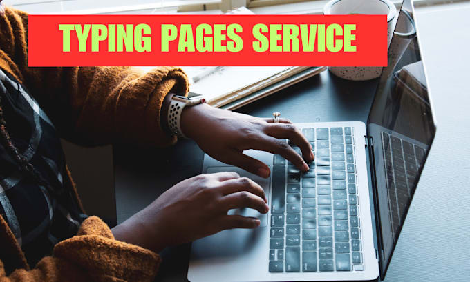 Gig Preview - Do  typing pages service with data entry and copy past work