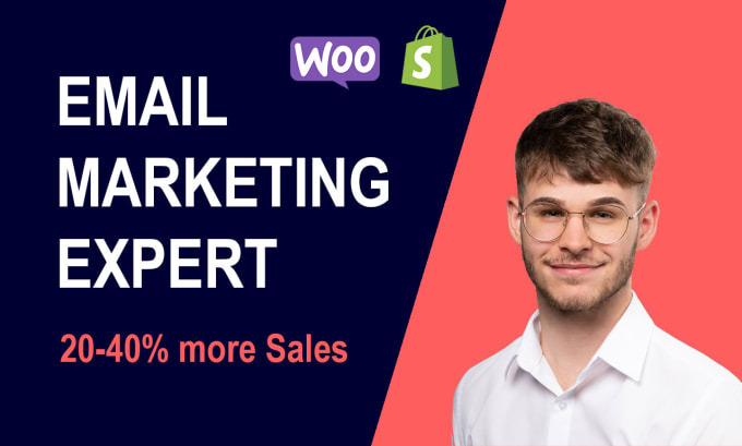 Gig Preview - Do email marketing for shopify or woocommerce ecommere store