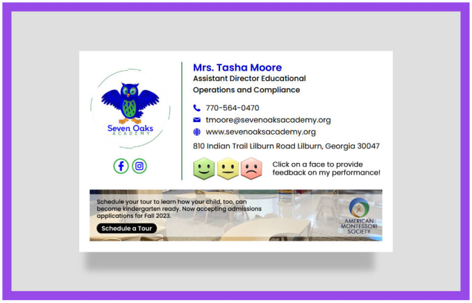 Gig Preview - Create attractive animated signature, clickable  HTML email signature