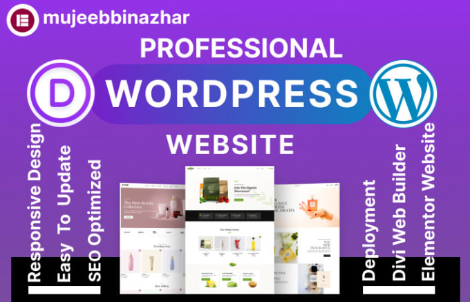 Gig Preview - Develop wordpress responsive website