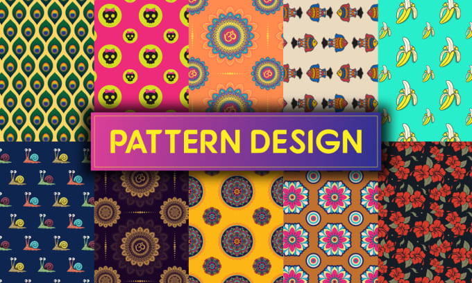 Gig Preview - Design exclusive seamless pattern design