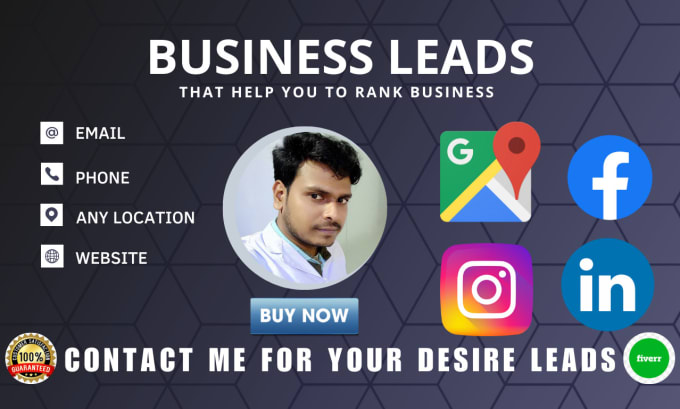 Gig Preview - Scrap google maps for business leads that rank your business