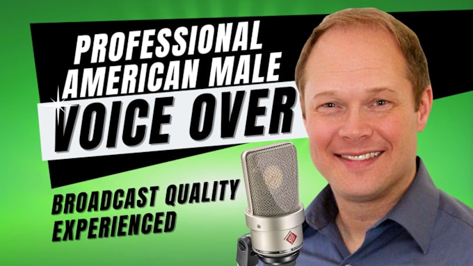 American Male Voice Over