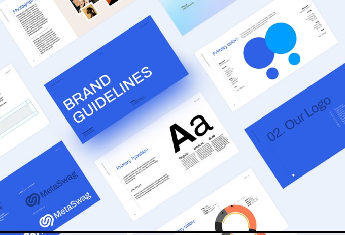 Gig Preview - Design modern brand style guide and social media kit branding