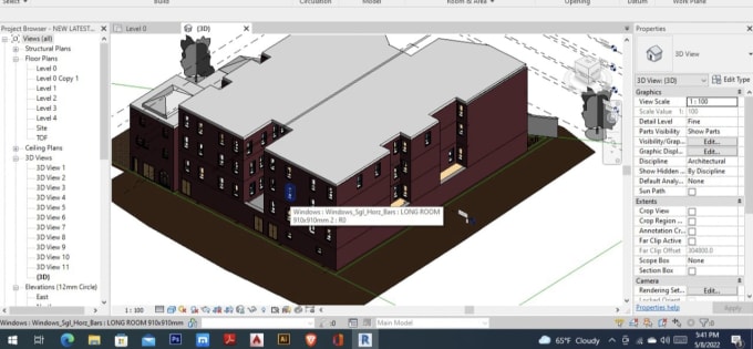 Gig Preview - Revit structure and architecture rendering