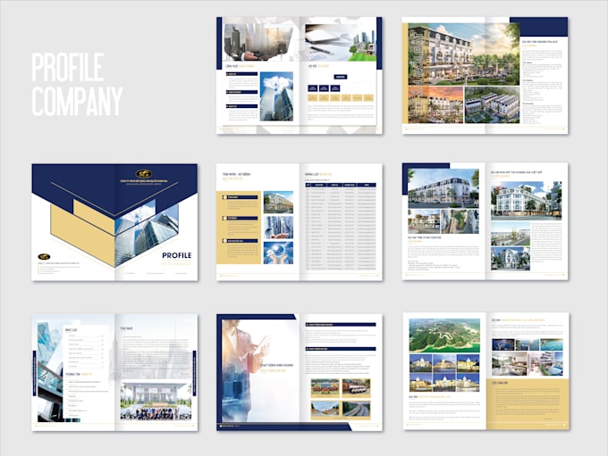 Gig Preview - Design design professional company profile, brochure, white paper