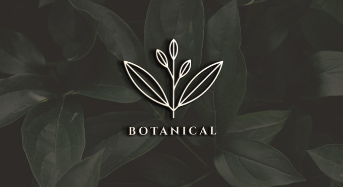 Gig Preview - Design a professional botanical boho minimalist logo