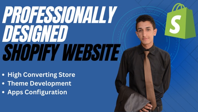 Gig Preview - Be your highly converting shopify store developer , expert