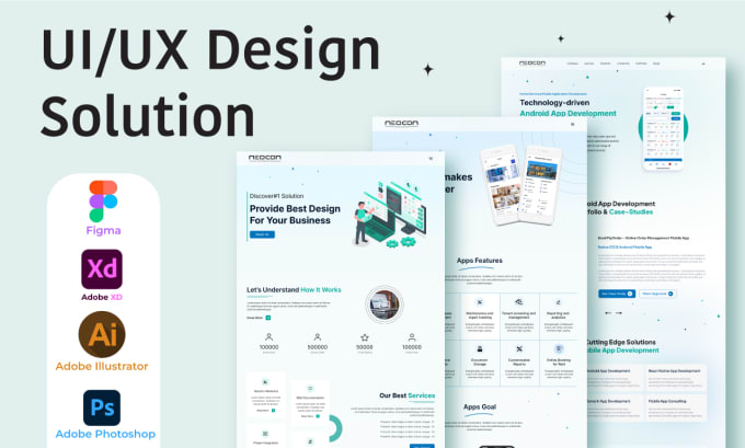 Bestseller - do website UI design, landing page, and web UI UX design