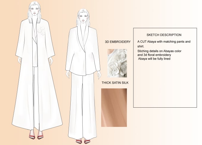 Gig Preview - Make and design a modest fashion collection