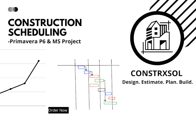 Gig Preview - Do construction scheduling using ms project and primavera p6