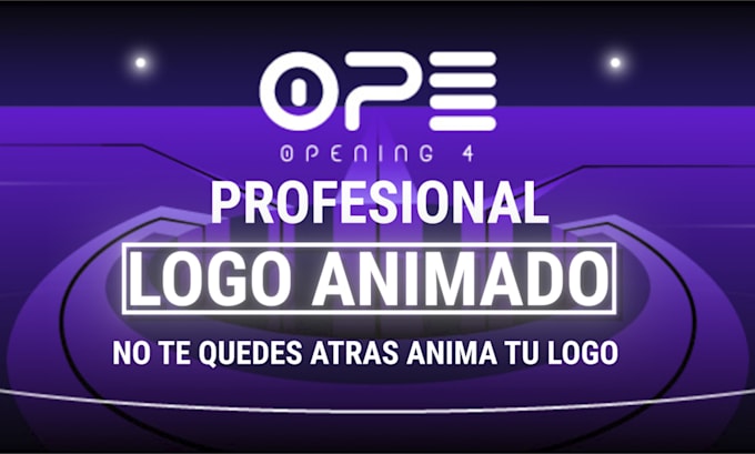 Gig Preview - Logo animado profesional para hacer crecer tu marca