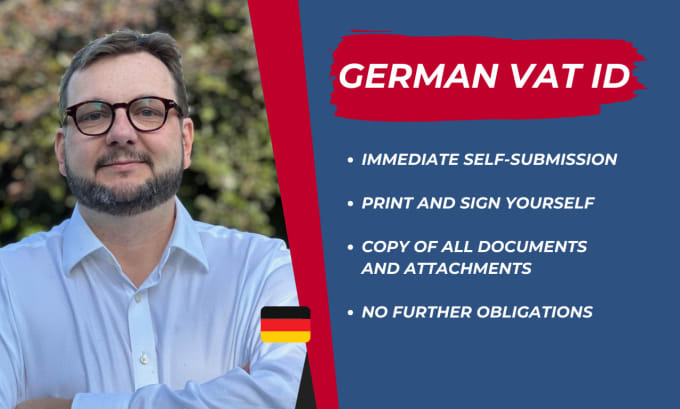 Gig Preview - Create your vat id registration for germany