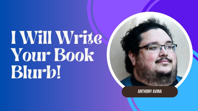 Gig Preview - Write your book blurb