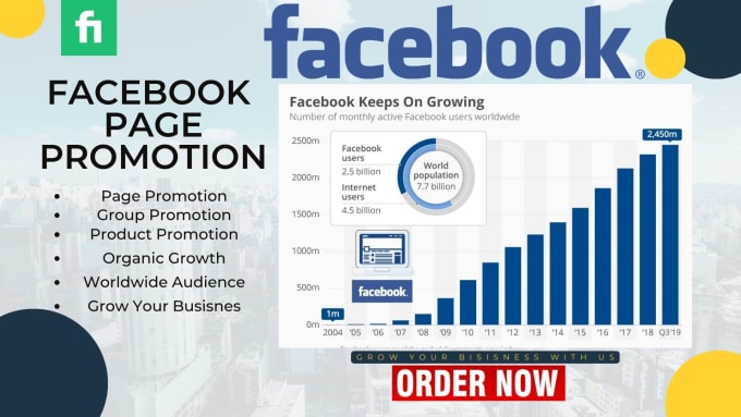 Gig Preview - Do organic promotion of your facebook page group or product