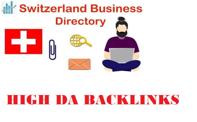 Gig Preview - Do 21 high da swiss  web directories for your website