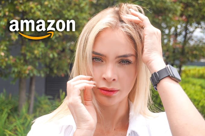 Gig Preview - Create a professional 4k video for amazon with a young woman