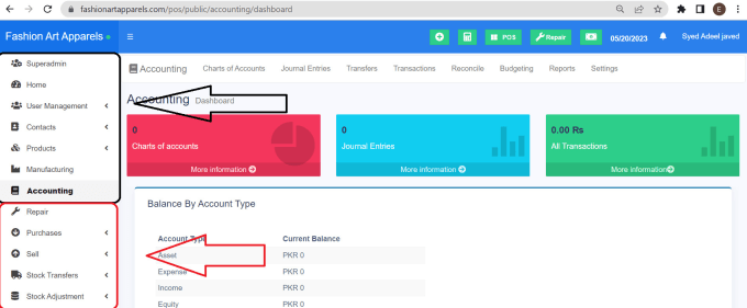 Gig Preview - Make accounts and inventory and manufacturing  erp software cloud and website