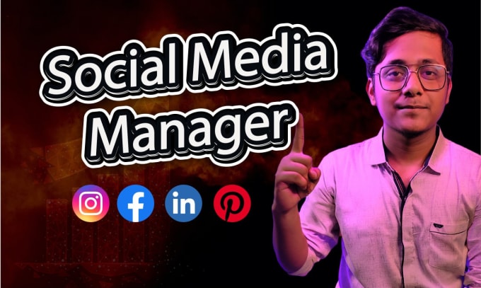 Gig Preview - Be your social media manager, content, management, instagram growth