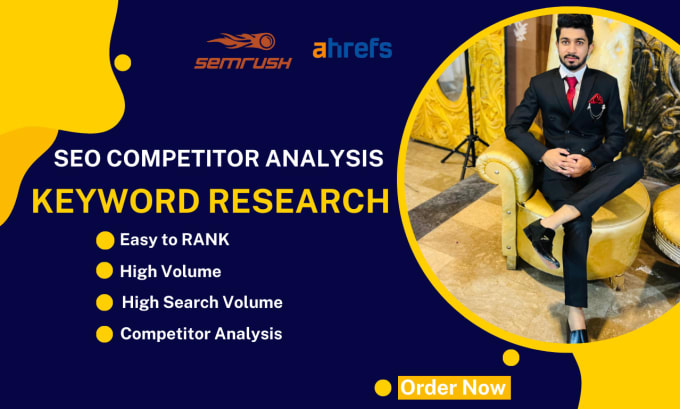 Gig Preview - Do competitor analysis or keyword research semrush reports