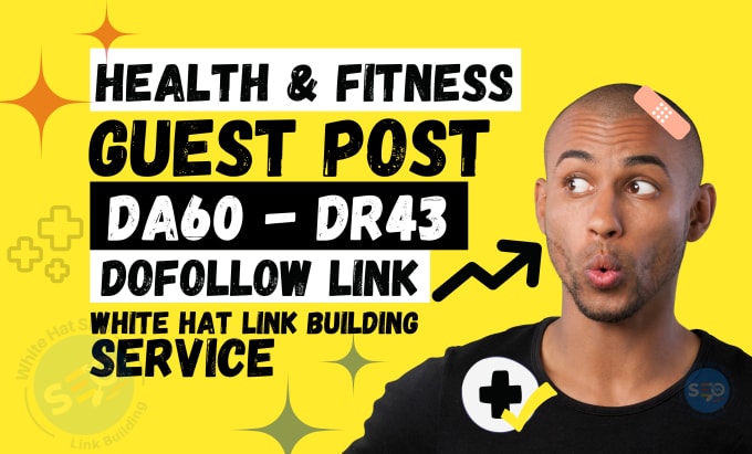 Gig Preview - Publish on my blog high da medicine, fitness and health guest post for your site