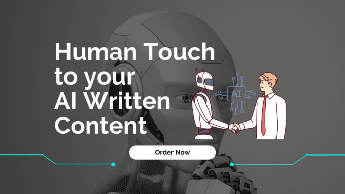 Gig Preview - Add human touch to your ai written content editing