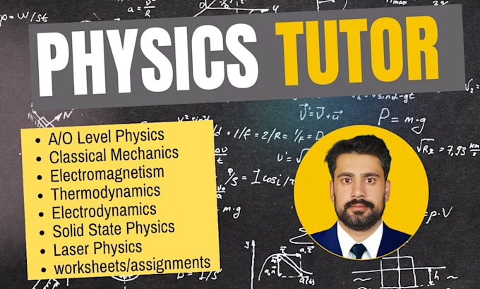 Gig Preview - Be your online physics and math tutor