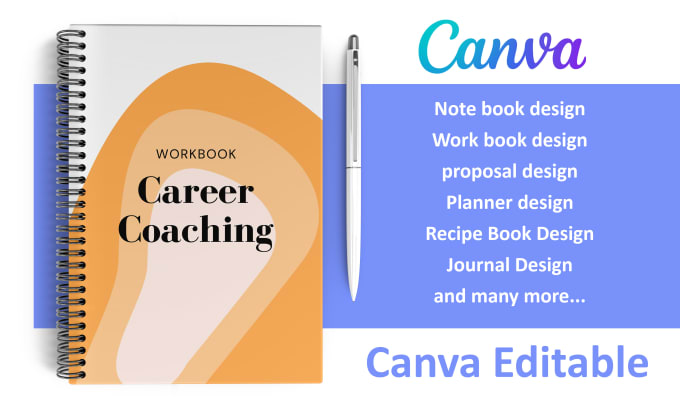 Gig Preview - Design your dream book using canva pro