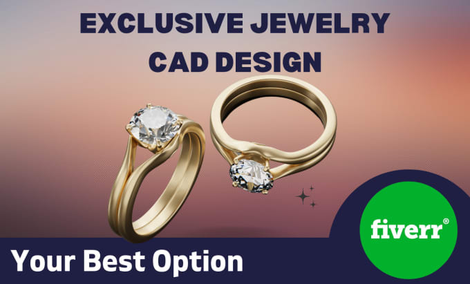 Bestseller - do jewelry cad design and jewelry rendering